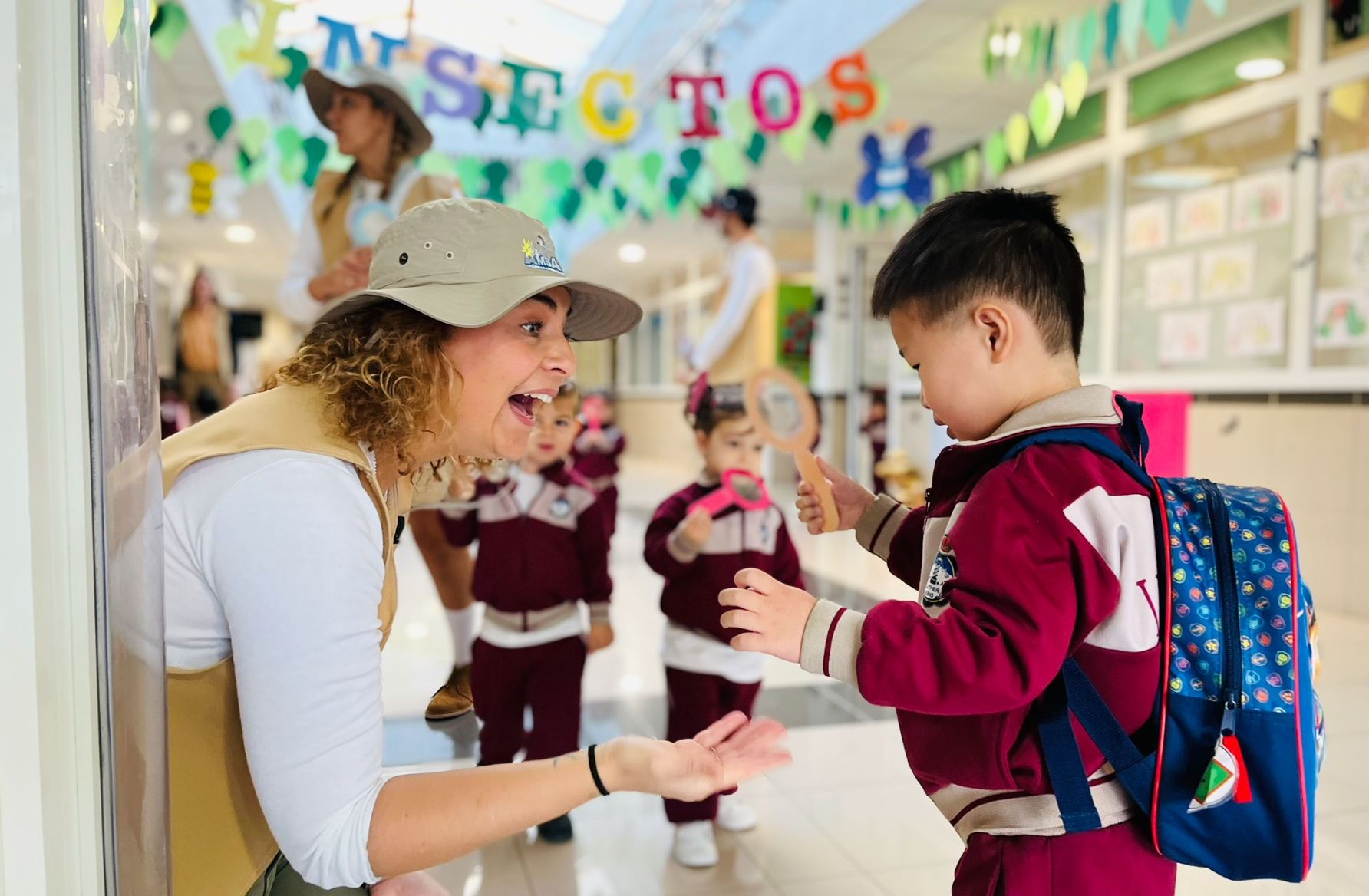 Profesora y alumno del Luther King./ Profesora y alumno del Luther King./