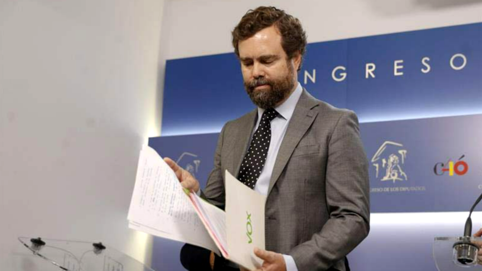 El portavoz de Vox en el Congreso, Iván Espinosa de los Monteros. /EFE