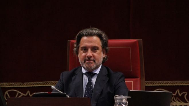 El portavoz de Asuntos Europeos y Acción Exterior del Grupo Parlamentario Socialista, Gustavo Matos./ Álvaro Oliver (AH)