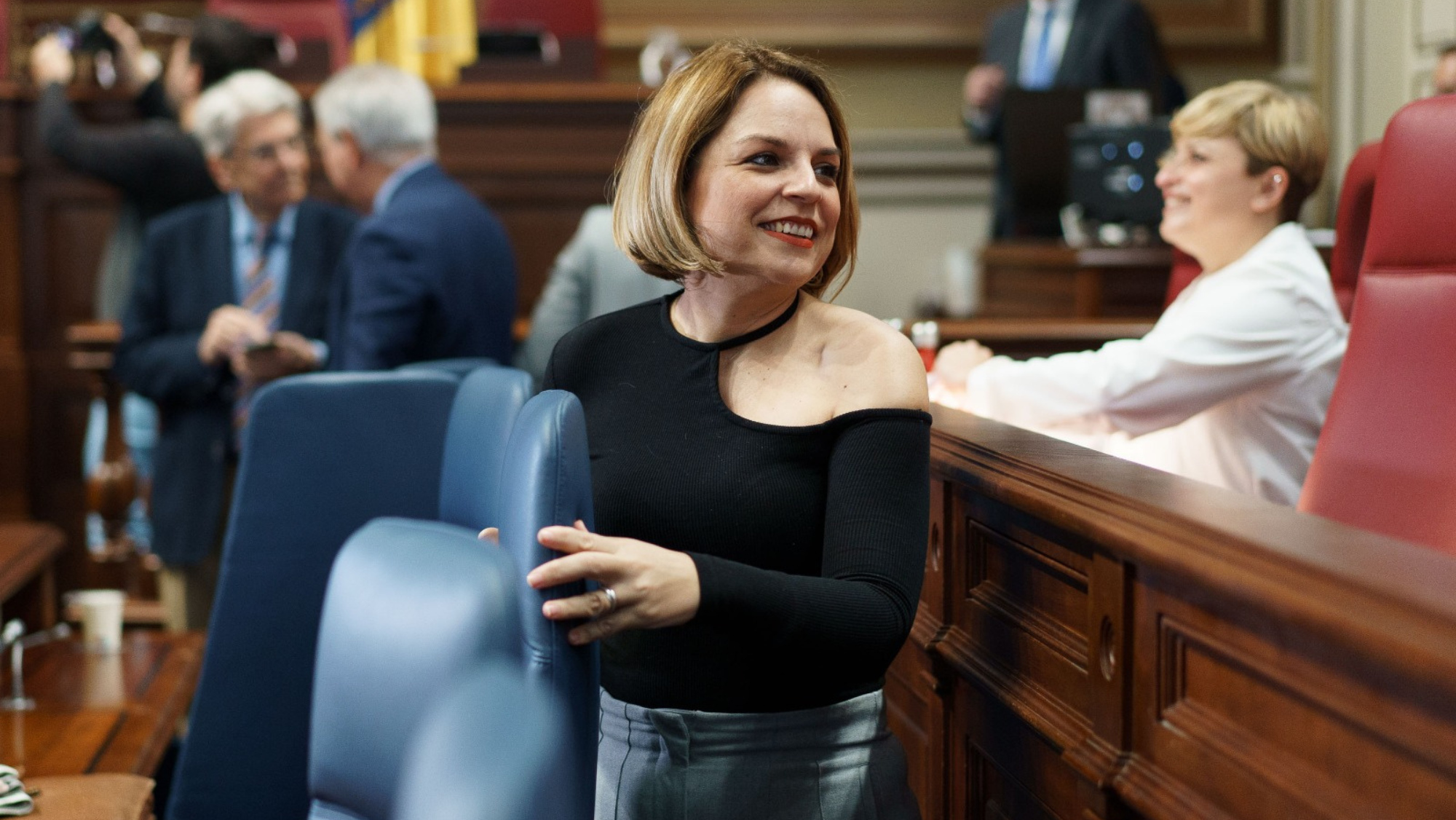 Consejera de Derechos Sociales del Gobierno de Canarias, Noemí Santana. /Consejería de Derechos Sociales