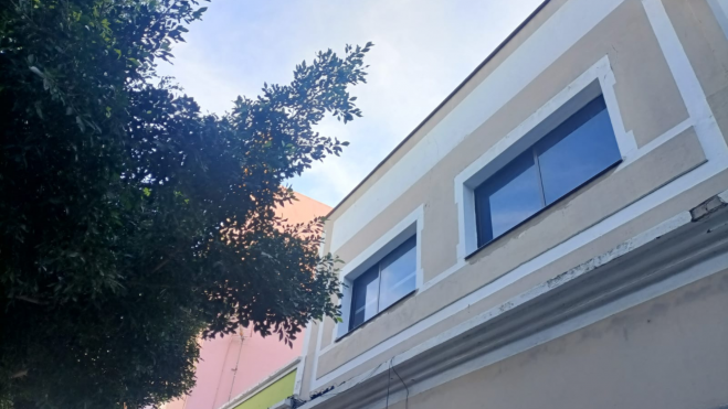 Un árbol frente a una vivienda en la plaza María Auxiliadora en Barranquillo Don Zoilo. / Atlántico Hoy Un árbol frente a una vivienda en la plaza María Auxiliadora en Barranquillo Don Zoilo. / Atlántico Hoy