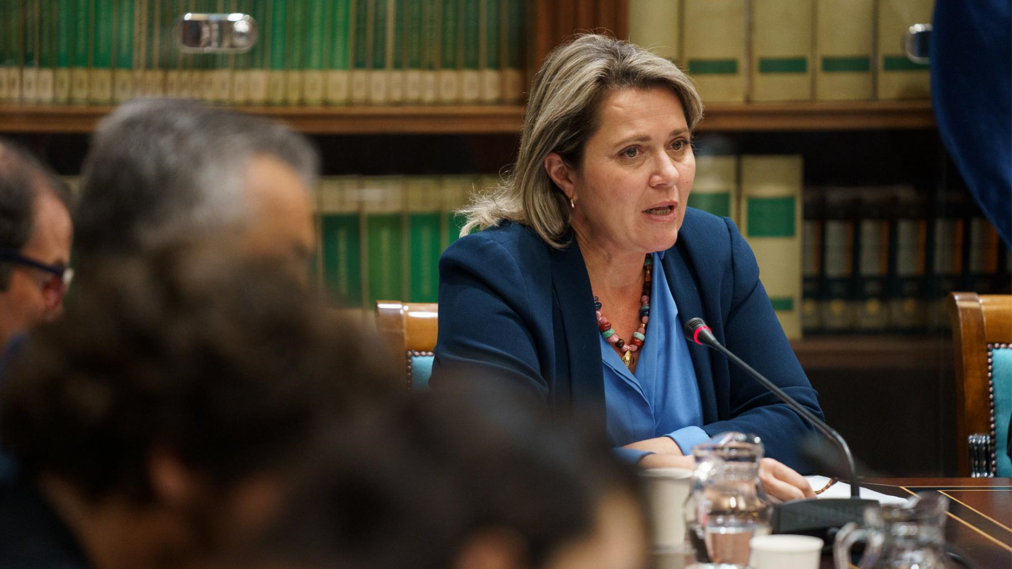 Alicia Vanoostende, consejera de Agricultura . EFE