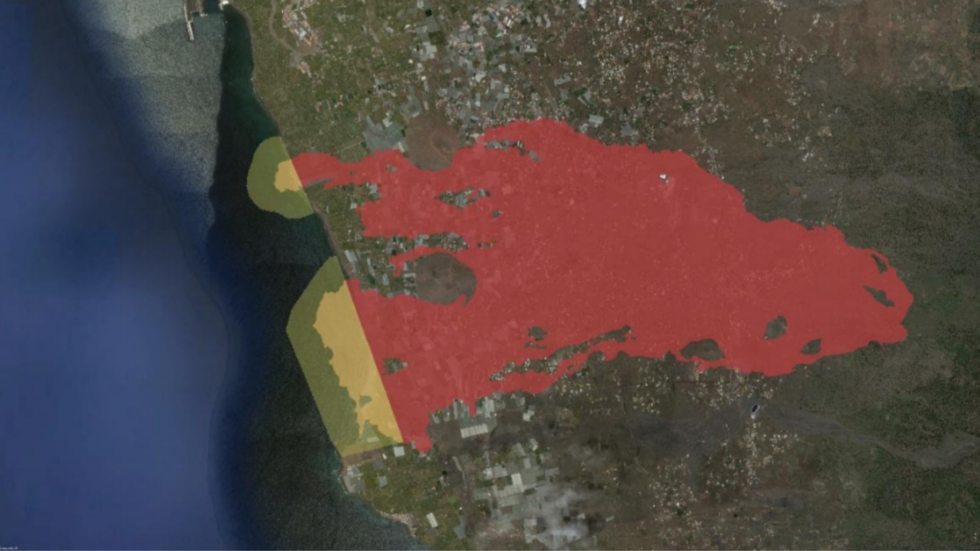 En verde, la nueva zona de prohibición. / Gobierno de España 