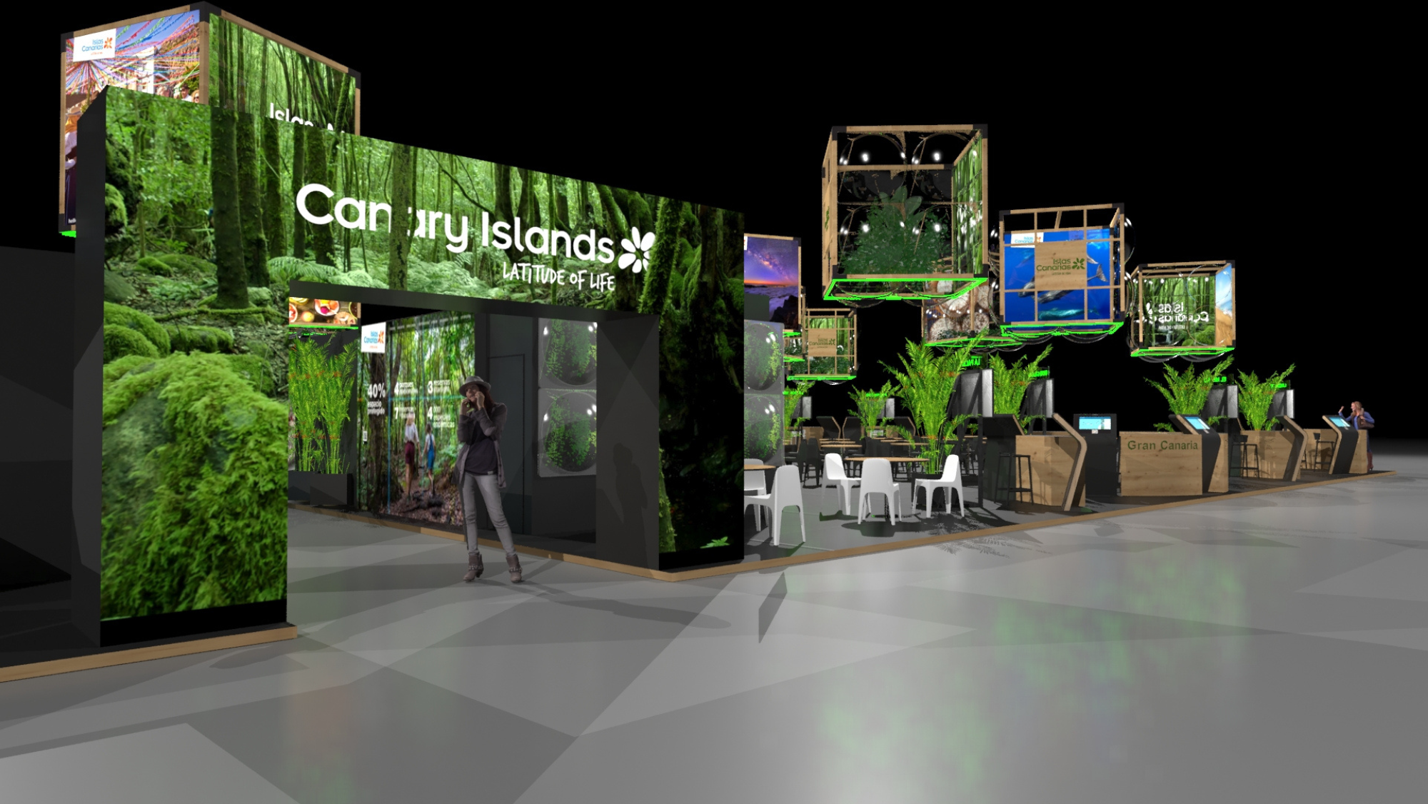 Stand de Canarias en ITB. / Gobierno de Canarias