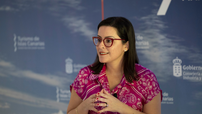 Yaiza Castilla, consejera de Turismo, Industria y Comercio. / Gobierno de Canarias