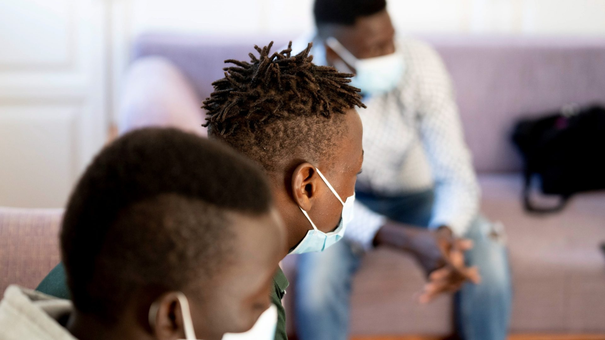 Menores migrantes. / EFE