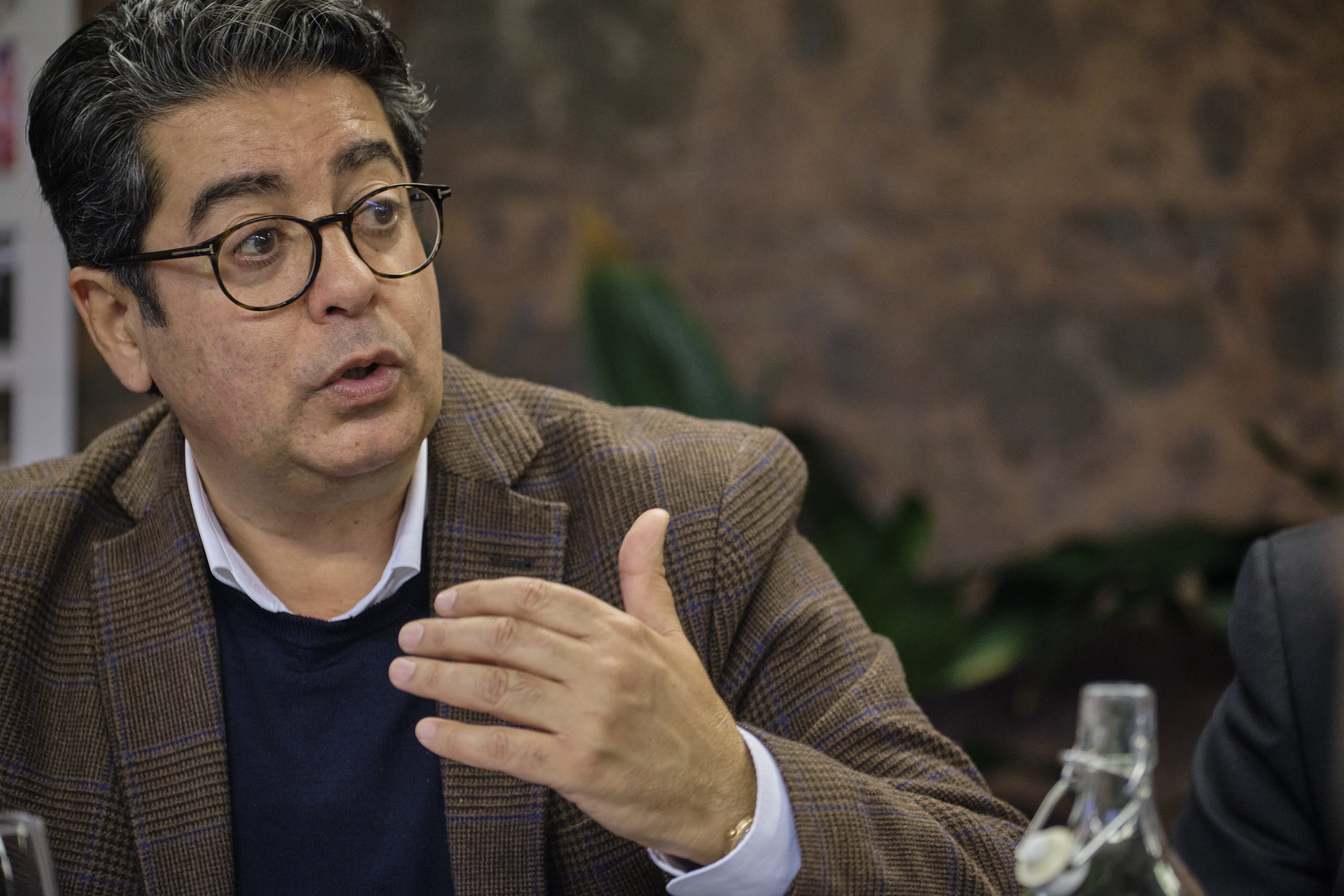 El presidente del Cabildo de Tenerife, Pedro Martín./