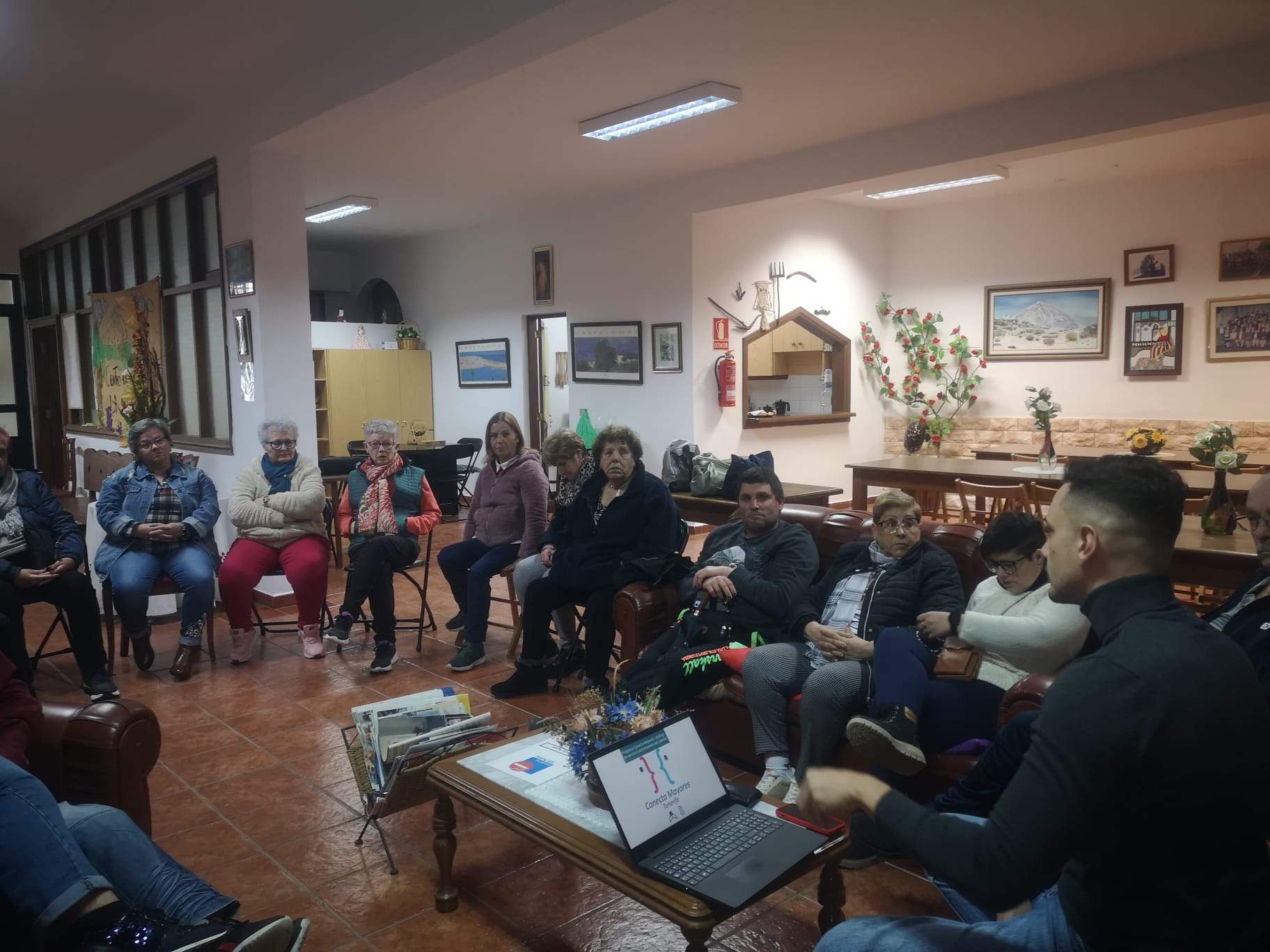 El consejero delegado de Participación Ciudadana y Diversidad, Nauzet Gugliotta, en La Guancha./