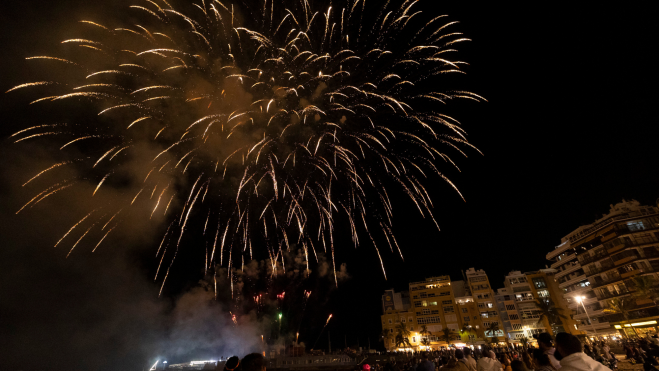 Quema de fuegos del Carnaval de Las Palmas de Gran Canaria./ Promoción Las Palmas