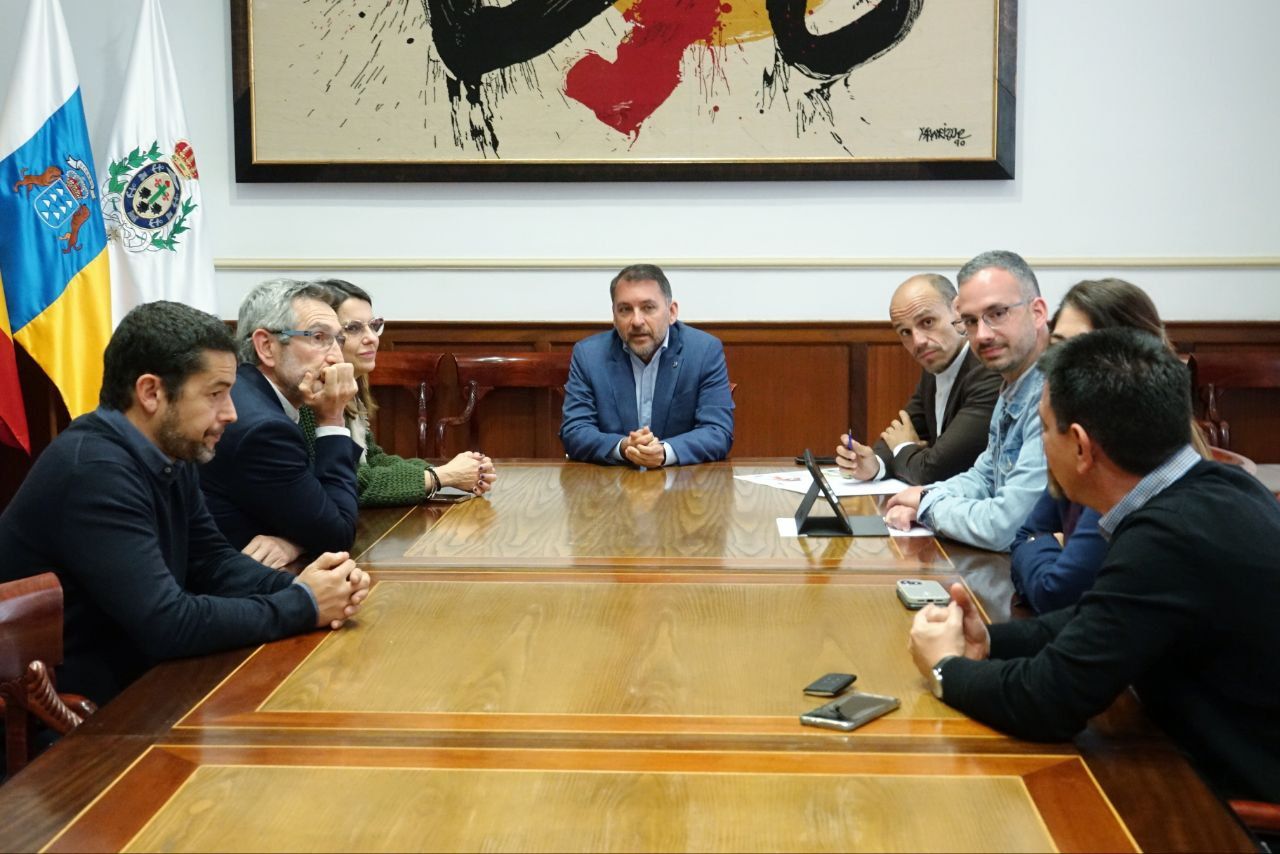 El alcalde de Santa Cruz, José Manuel Bermúdez, 