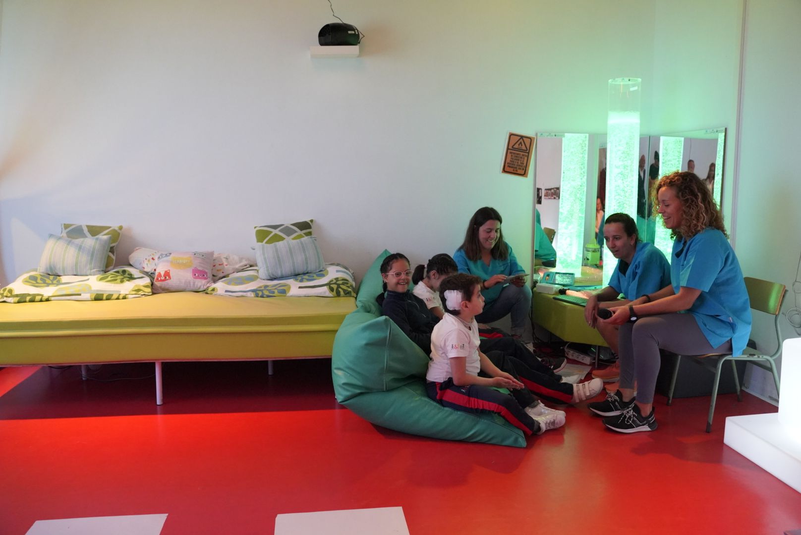 Aulas multisensoriales en el Centro de Educación Especial (CEE) Nuestra Señora de los Volcanes de Teguise, Lanzarote./