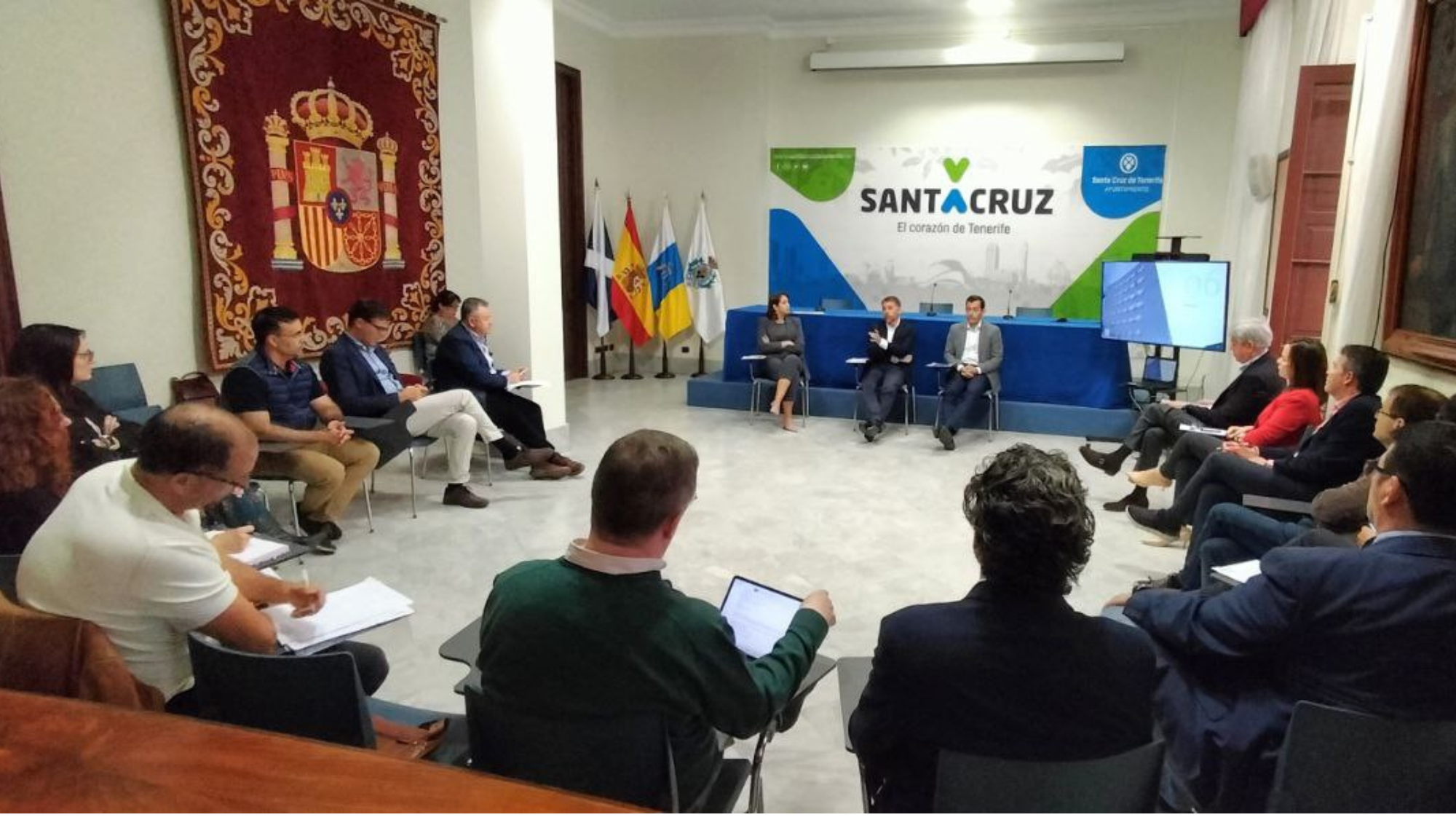 Sesión constitutiva del Observatorio de la Vivienda./ Cedida