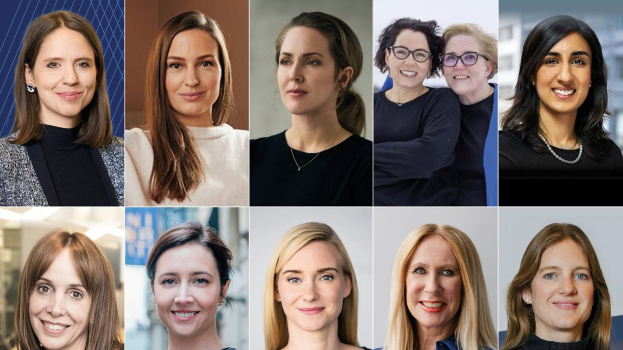 Las mujeres que dirigen 'fintech' en Forbes. / Servimedia