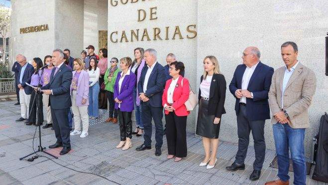 Lectura del manifiesto en el Día Internacional de la Mujer. / Cedida Lectura del manifiesto en el Día Internacional de la Mujer. / Cedida