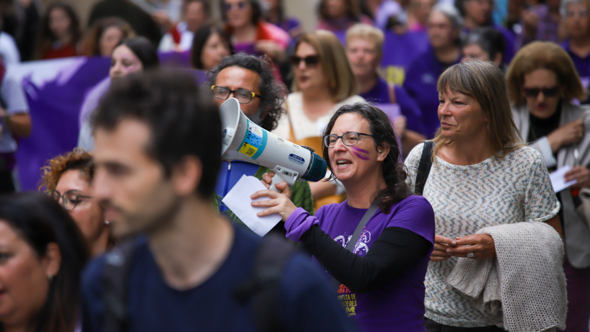 Imagen de una manifestación del 8M. /EFE