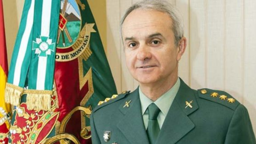 El general jefe de Canarias, Juan Miguel Arribas./ Guardia Civil El general jefe de Canarias, Juan Miguel Arribas./ Guardia Civil