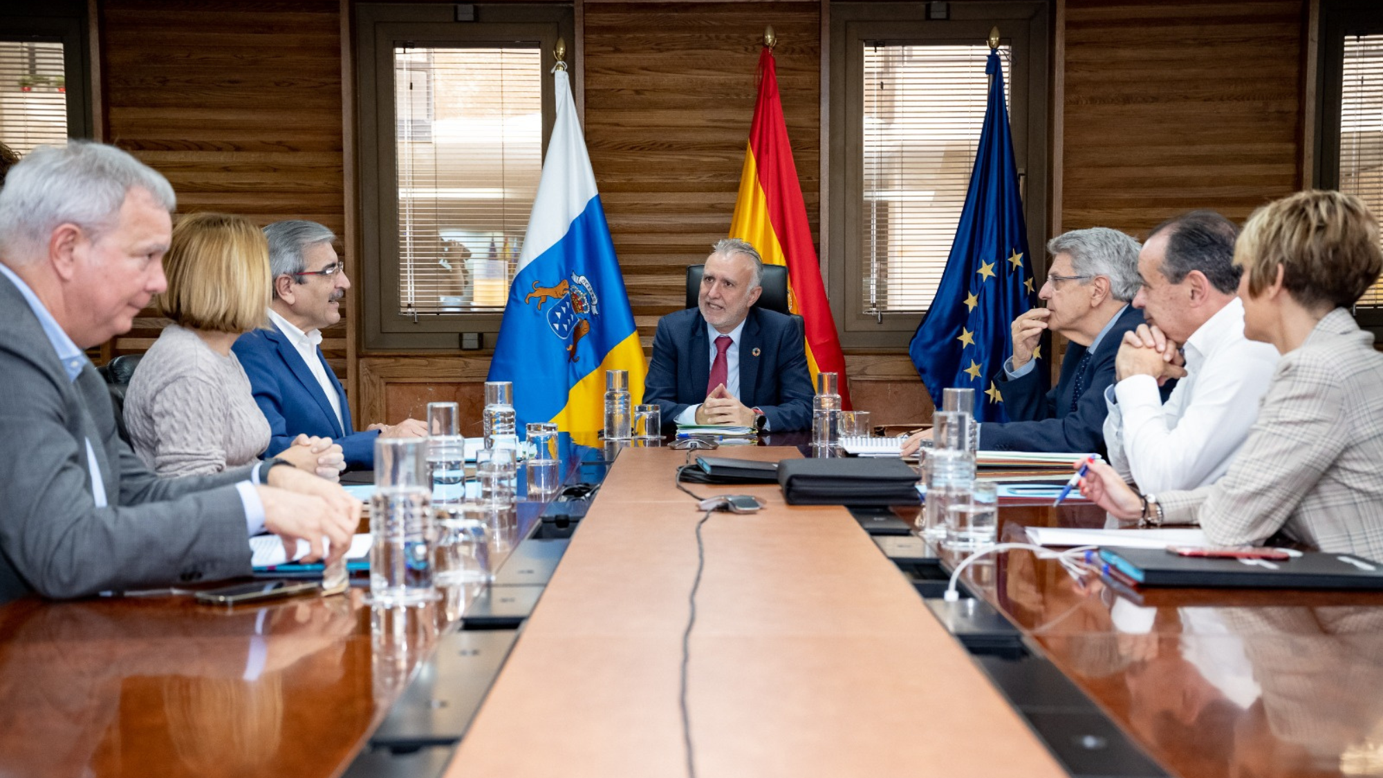 Celebración del Consejo de Gobierno. / Gobierno de Canarias
