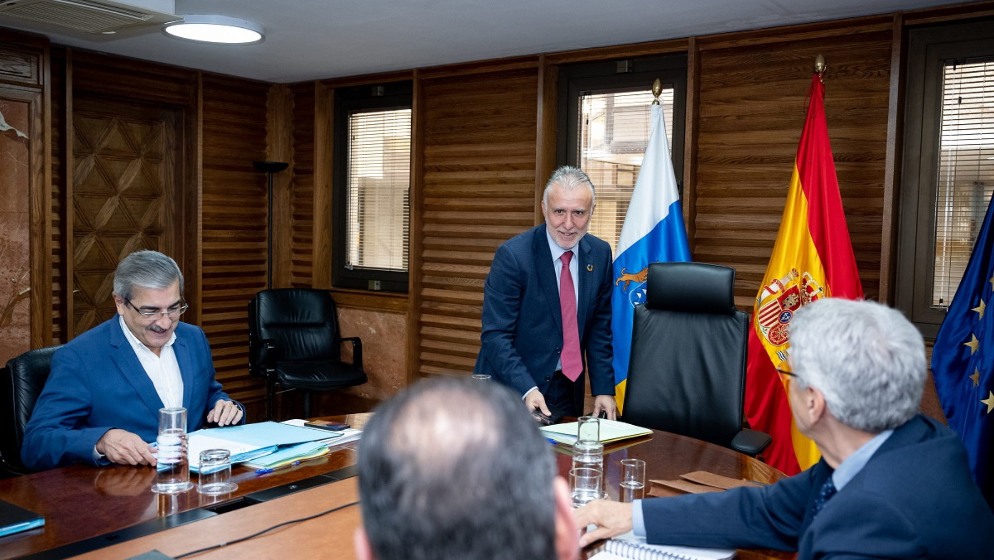 Ángel Víctor Torres en Consejo de Gobierno. /Presidencia