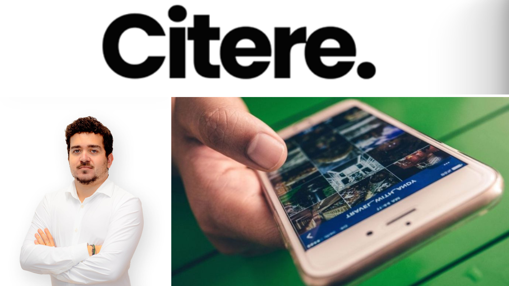 Citere, una empresa creada por Javier Merino, en la imagen./