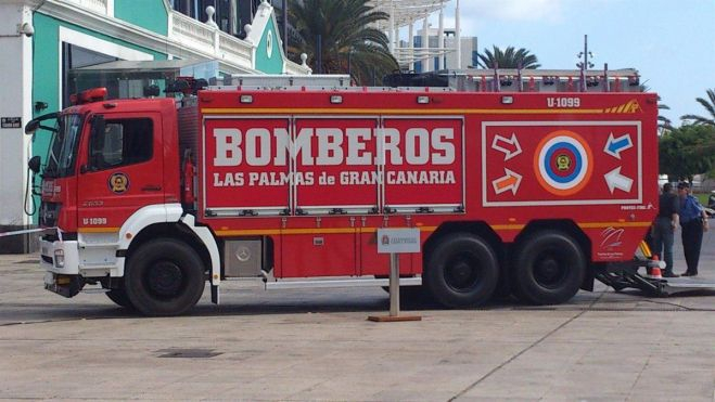 Camión de bomberos de Las Palmas de Gran Canaria. / Europa Press