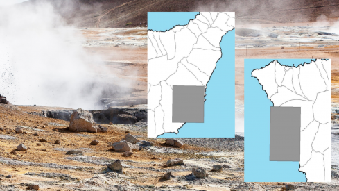 Situación de los permisos de exploración de recursos geotérmicos en Tenerife concedidos a Repsol. / Unsplash y permisos