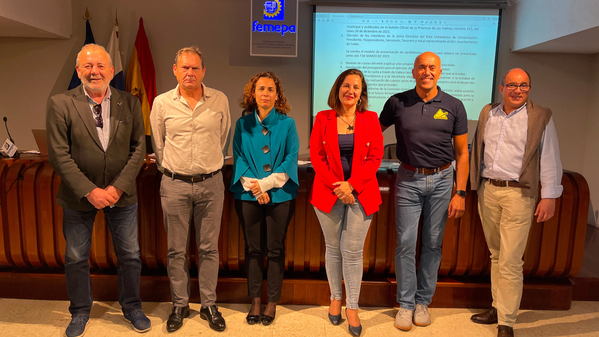 Junta Directiva del Ente de Conservación Ecosalinetas. /FEMEPA