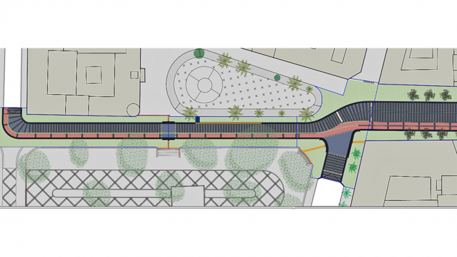 El Ayuntamiento licita el proyecto de transformación y mejora de la movilidad peatonal de la calle General Bravo en el entorno de Triana. Ayuntamiento de Las Palmas de Gran Canaria