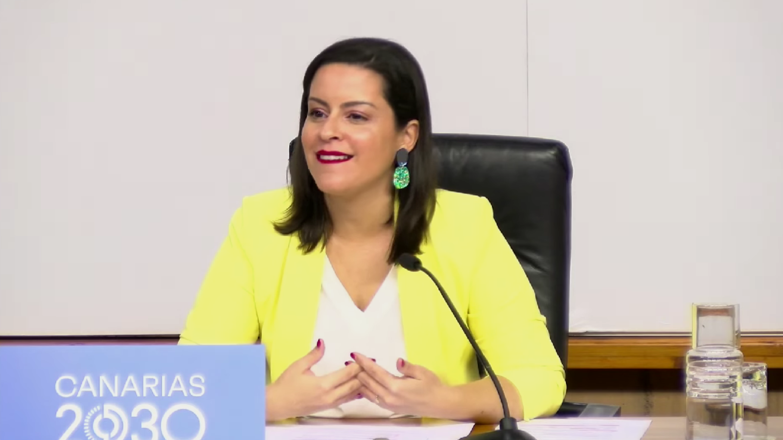  La consejera de Turismo, Industria y Comercio del Gobierno de Canarias, Yaiza Castilla. / Gobierno de Canarias