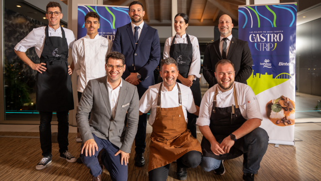 Equipos de cocina de Las Palmas de Gran Canaria en el Gastrotrip./LPAVisit