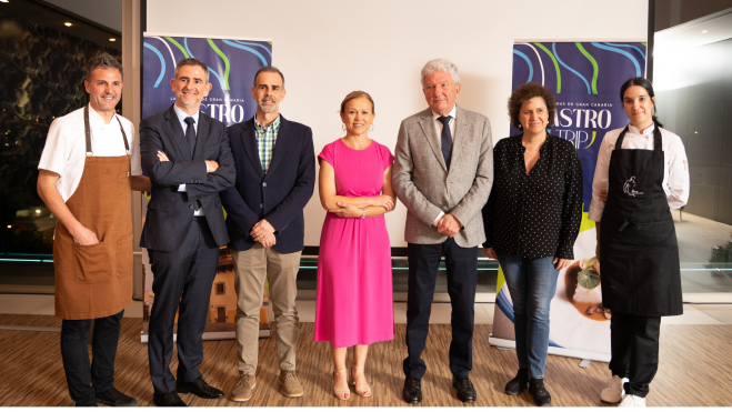 Foto de la organización en el Gastrotrip de Mallorca./ LPAVisit