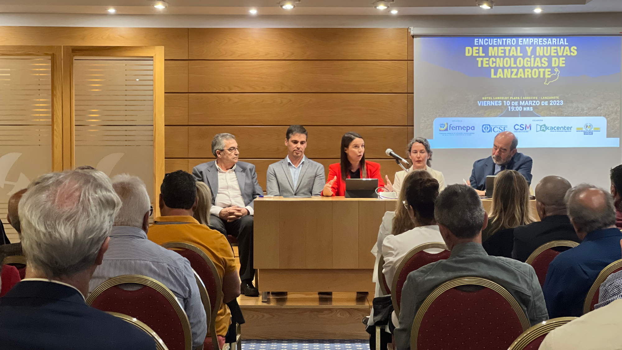 Encuentro empresarial del metal y nuevas tecnologías de Lanzarote./ Femepa