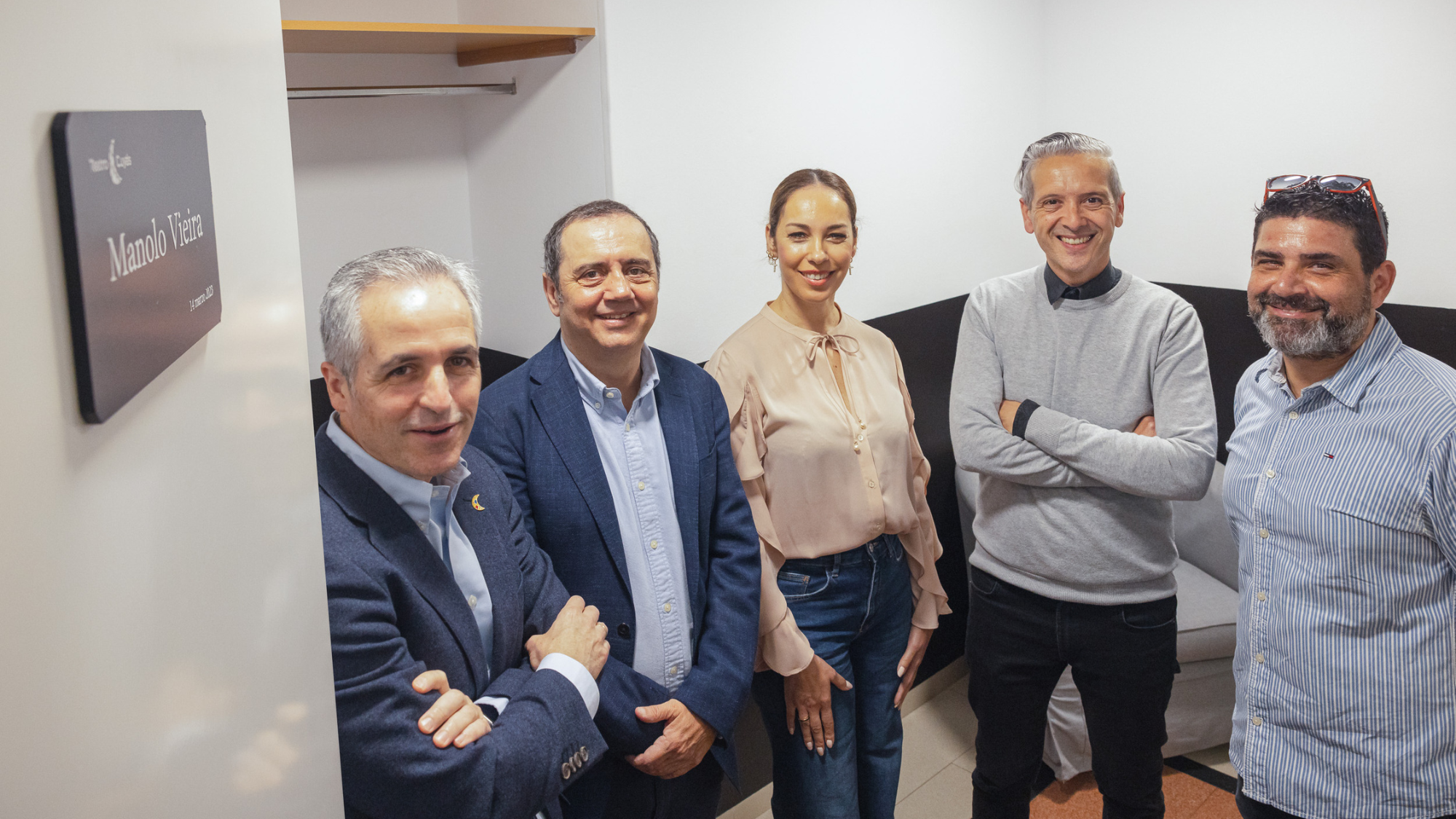 Camerino en memoria de Manolo Vieira en el Teatro Cuyás./ Teatro Cuyás