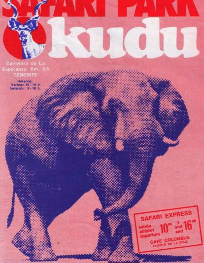 Cartel promocional del Safari Kudu