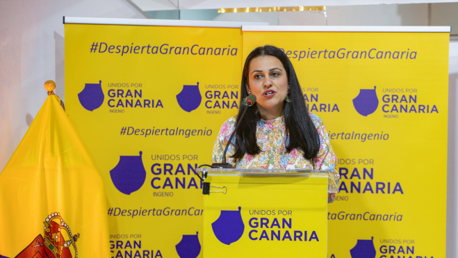 Lorena Perdomo, candidata de Unidos por Gran Canaria a la alcaldía de Ingenio. / UxGC