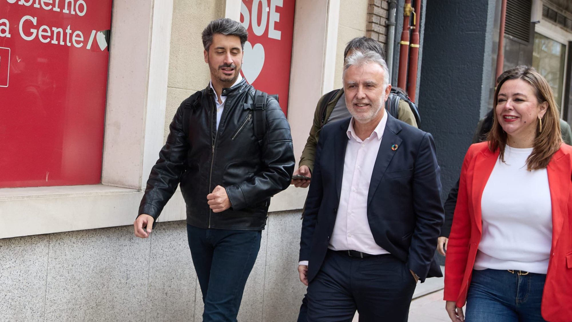 Torres llega al Comité Federal del PSOE. / PSOE de Canarias