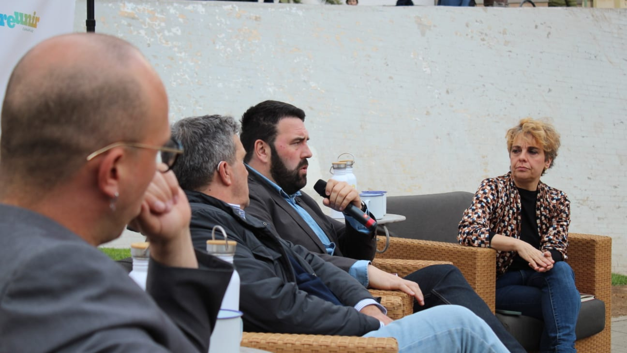 Debate de Reunir Canarias sobre la corrupción. / Reunir Canarias