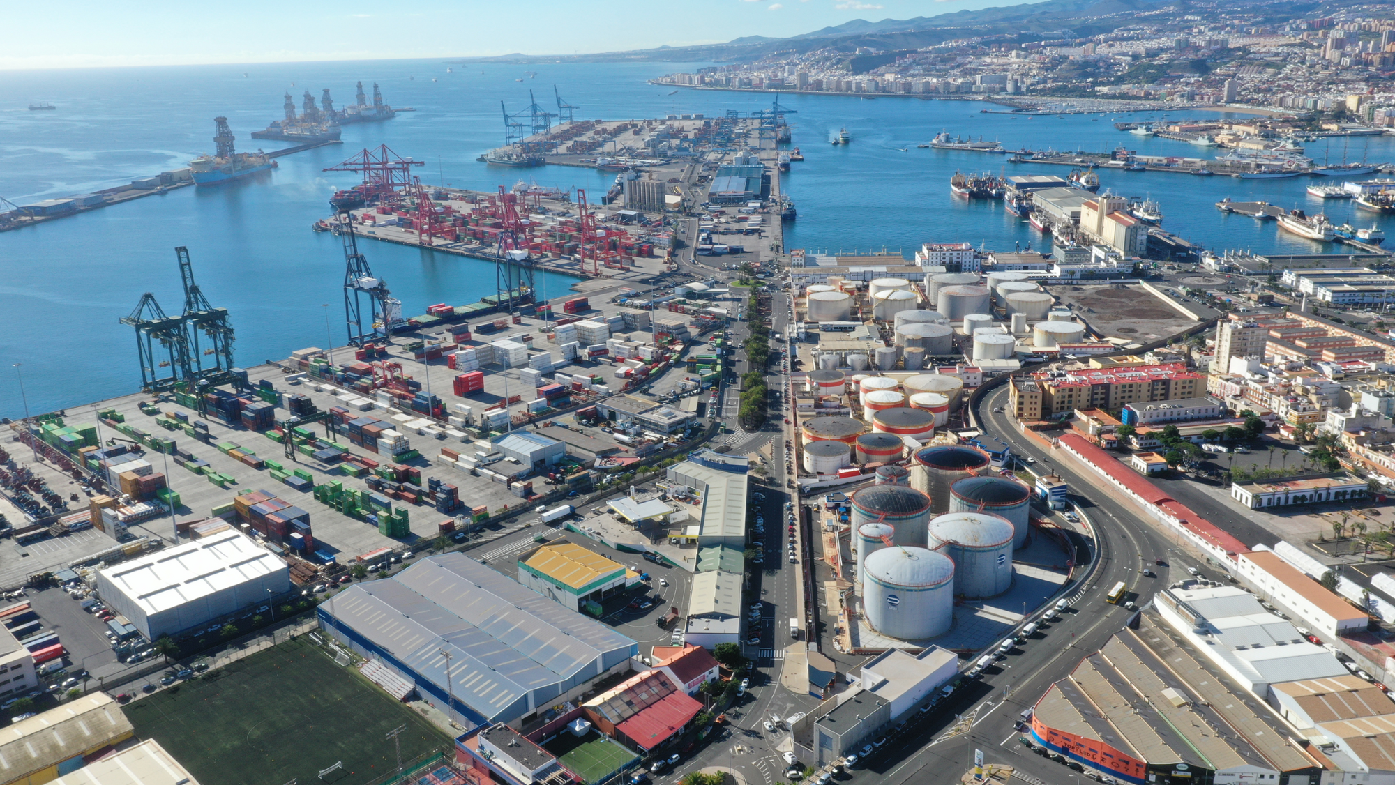 Hacienda acepta la propuesta de valoración del dominio público portuario estatal de Gran Canaria. / AP