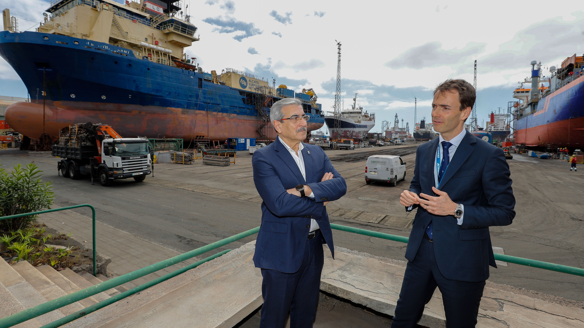Román Rodríguez y Germán Suárez de Asticán./ EFE/ Elvira Urquijo A. Román Rodríguez y Germán Suárez de Asticán./ EFE/ Elvira Urquijo A.