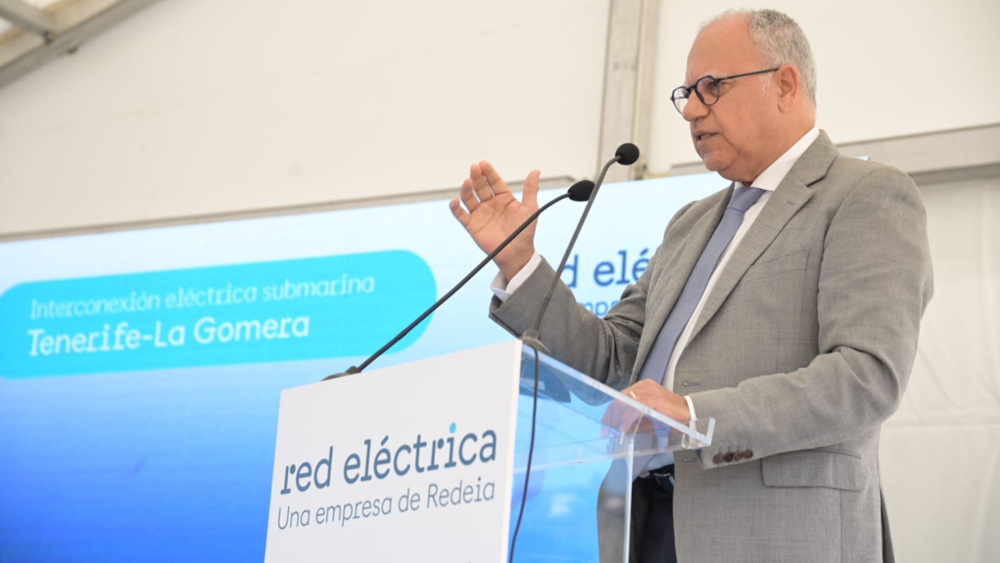 Casimiro Curbelo, presidente del Cabildo de La Gomera. / Cedida