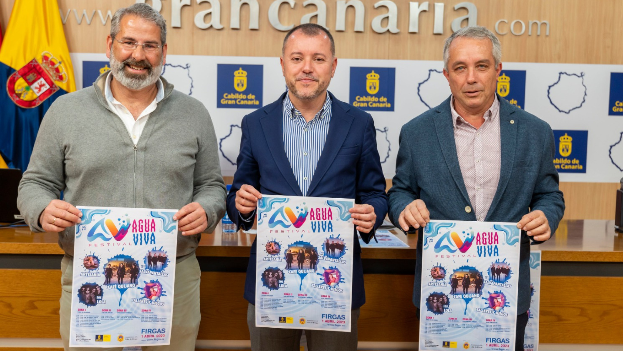 Presentación del Festival Aguaviva./ Cabildo de Gran Canaria