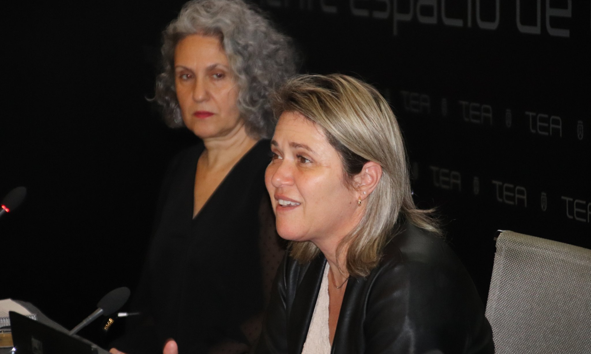 La consejera de Agricultura, Ganadería y Pesca, Alicia Vanoostende, en la presentación de la Estrategia de Soberanía Alimentaria. / Gobierno de Canarias