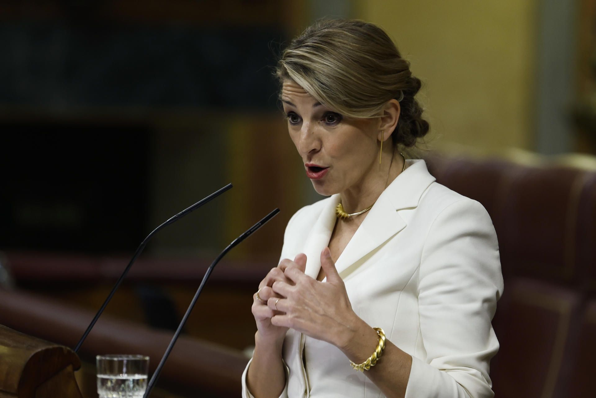 Yolanda Díaz, lider de Sumar. / EFE - Chema Moya 