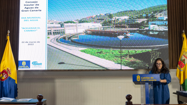Ponencia en el Día Mundial del Agua./ Cabildo de Gran Canaria Ponencia en el Día Mundial del Agua./ Cabildo de Gran Canaria