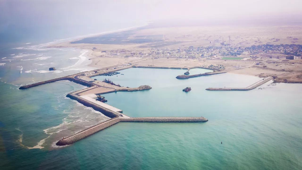 Imagen aérea del puerto marroquí de Tarfaya./ Archivo