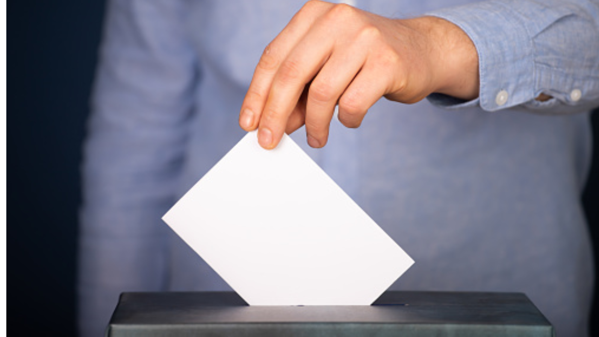 Imagen de una persona votando en unos comicios./ UNSPLASH