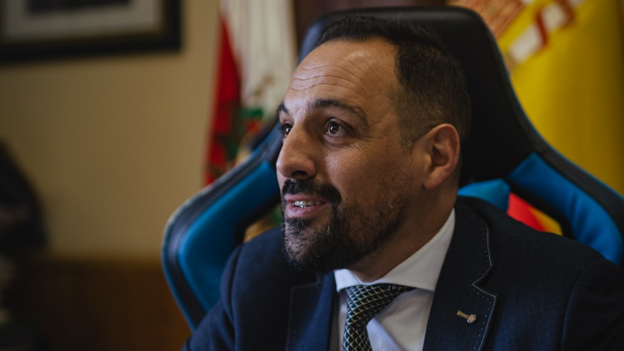 Jonathan de Felipe, alcalde del municipio de Breña Alta. / Cedida 