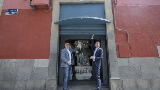 Antonio Morales sostiene que el espacio puede acoger a más de 50 entidades. /Cabildo de Gran Canaria