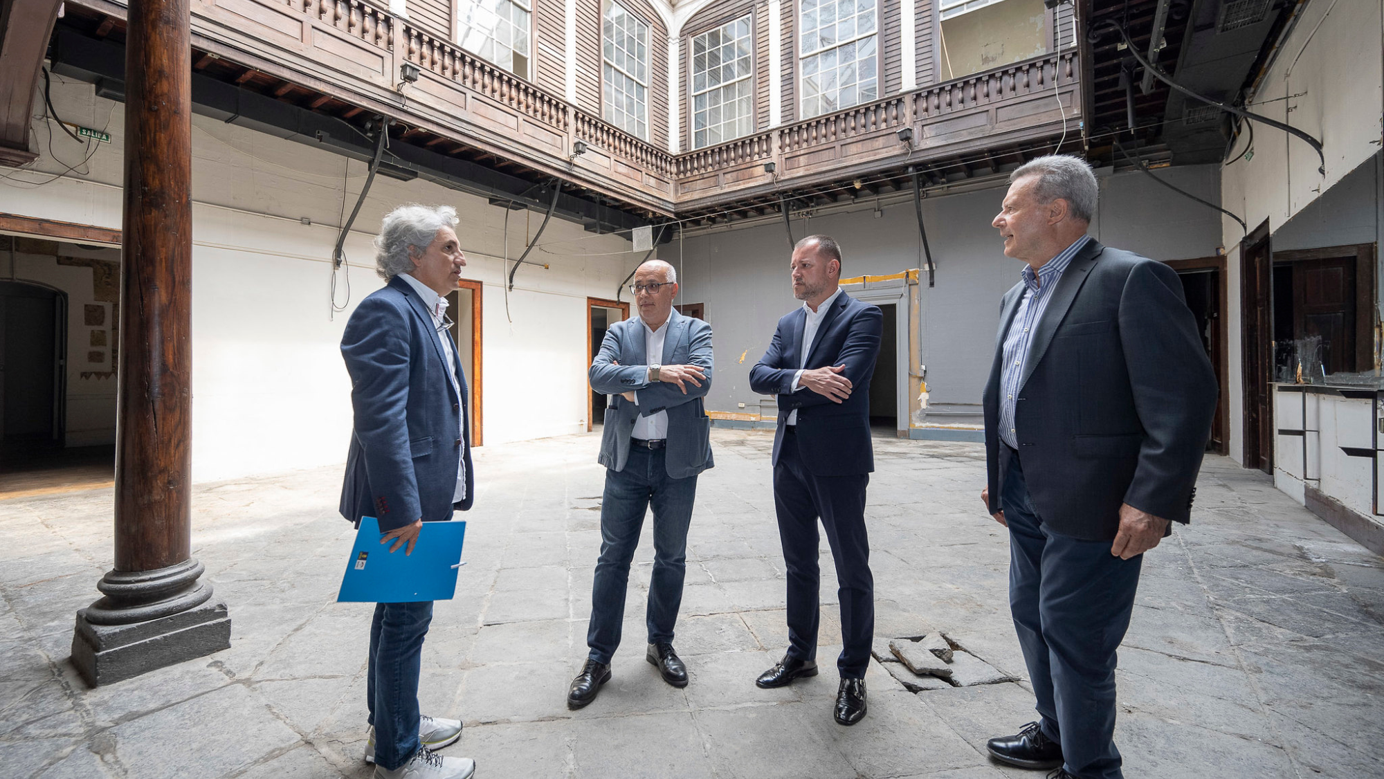 Se trata de un inmueble de principios de 1900, situado en la calle San Pedro, en la zona de Triana. /Cabildo de Gran Canaria