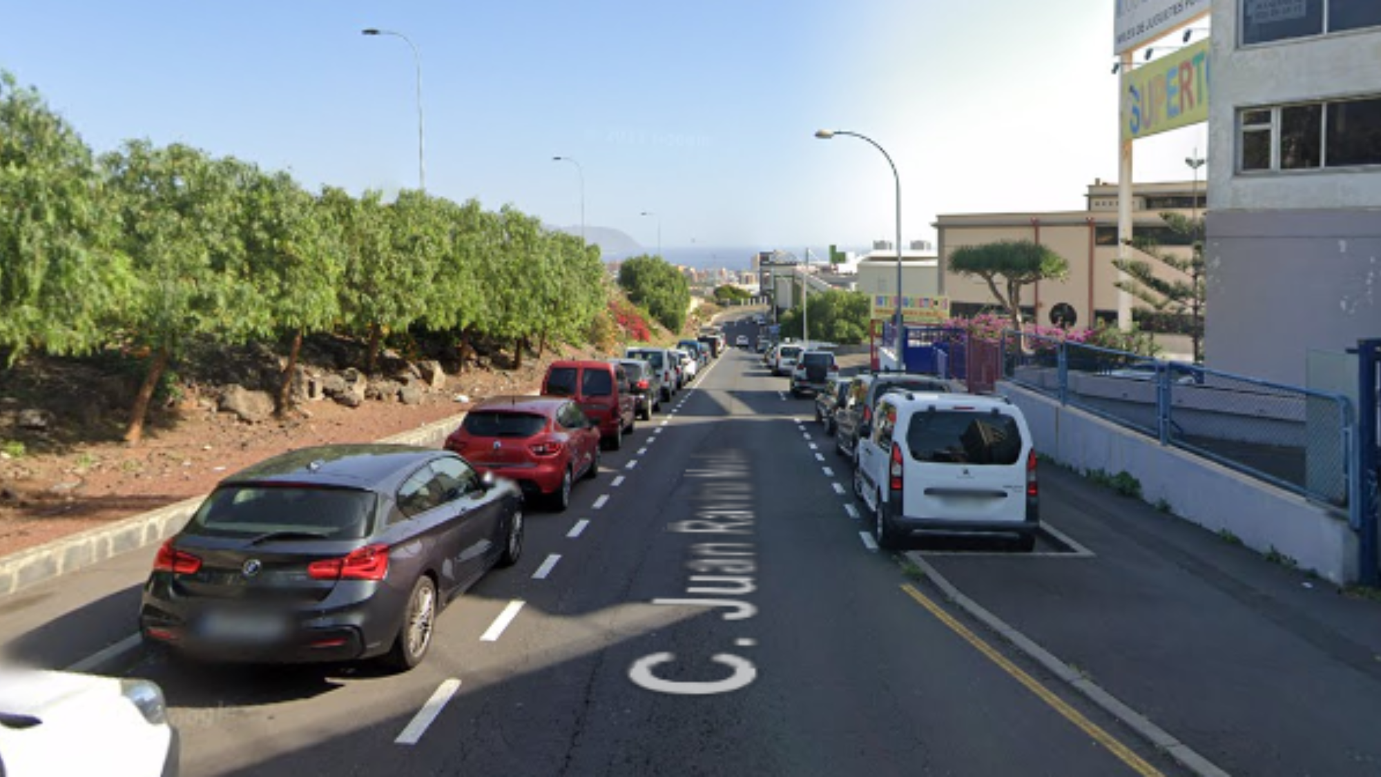 Calle Juan Ravina Méndez en Santa Cruz de Tenerife. / Google 
