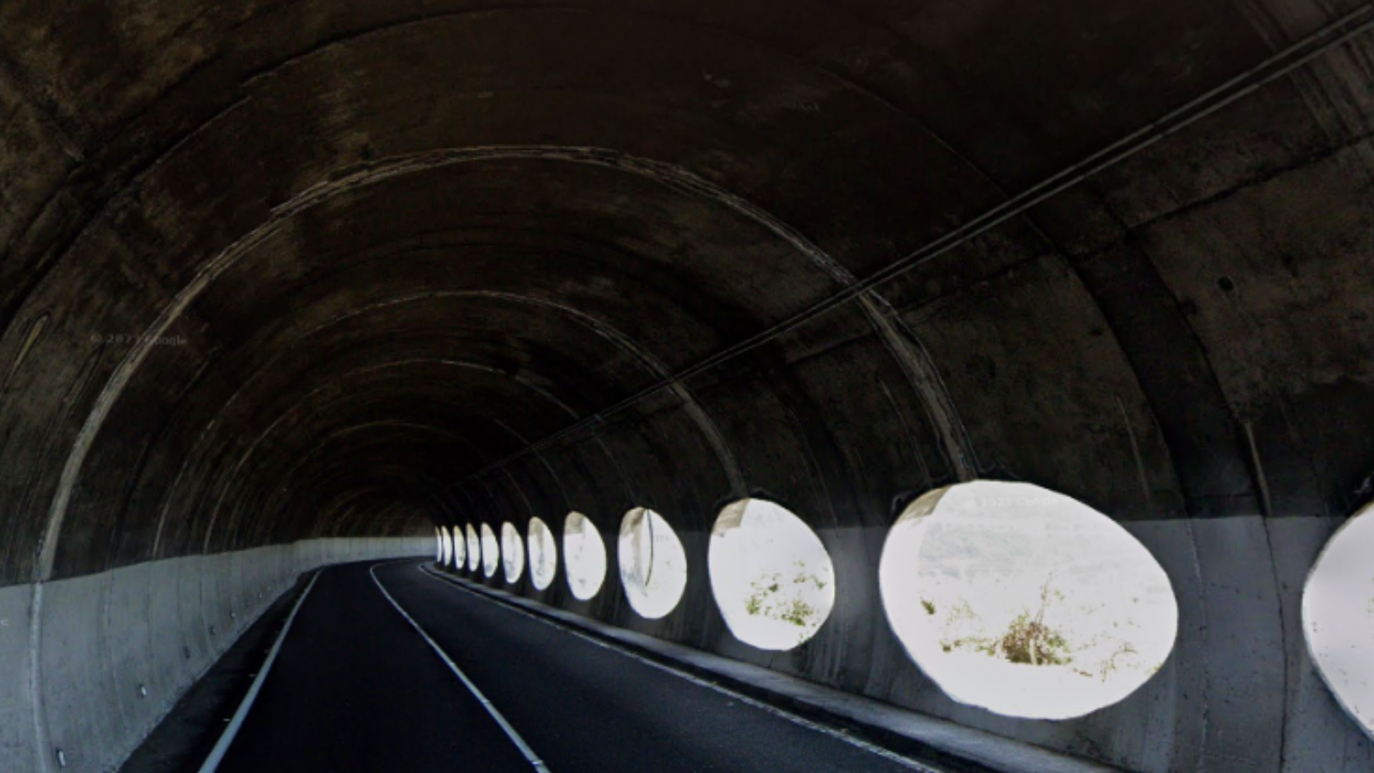 Túnel de los agujeros en Garachico. / Google 